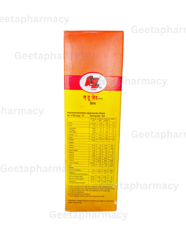 A to Z Syrup - Image 3