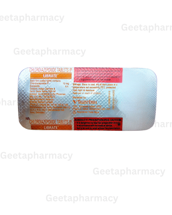 Librate 10 mg Tablet