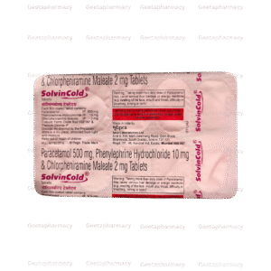 Solvin Cold Tablet